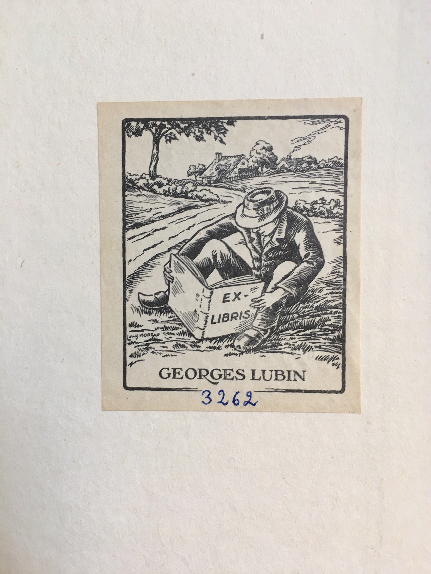 Ex-Libris Georges Lubin